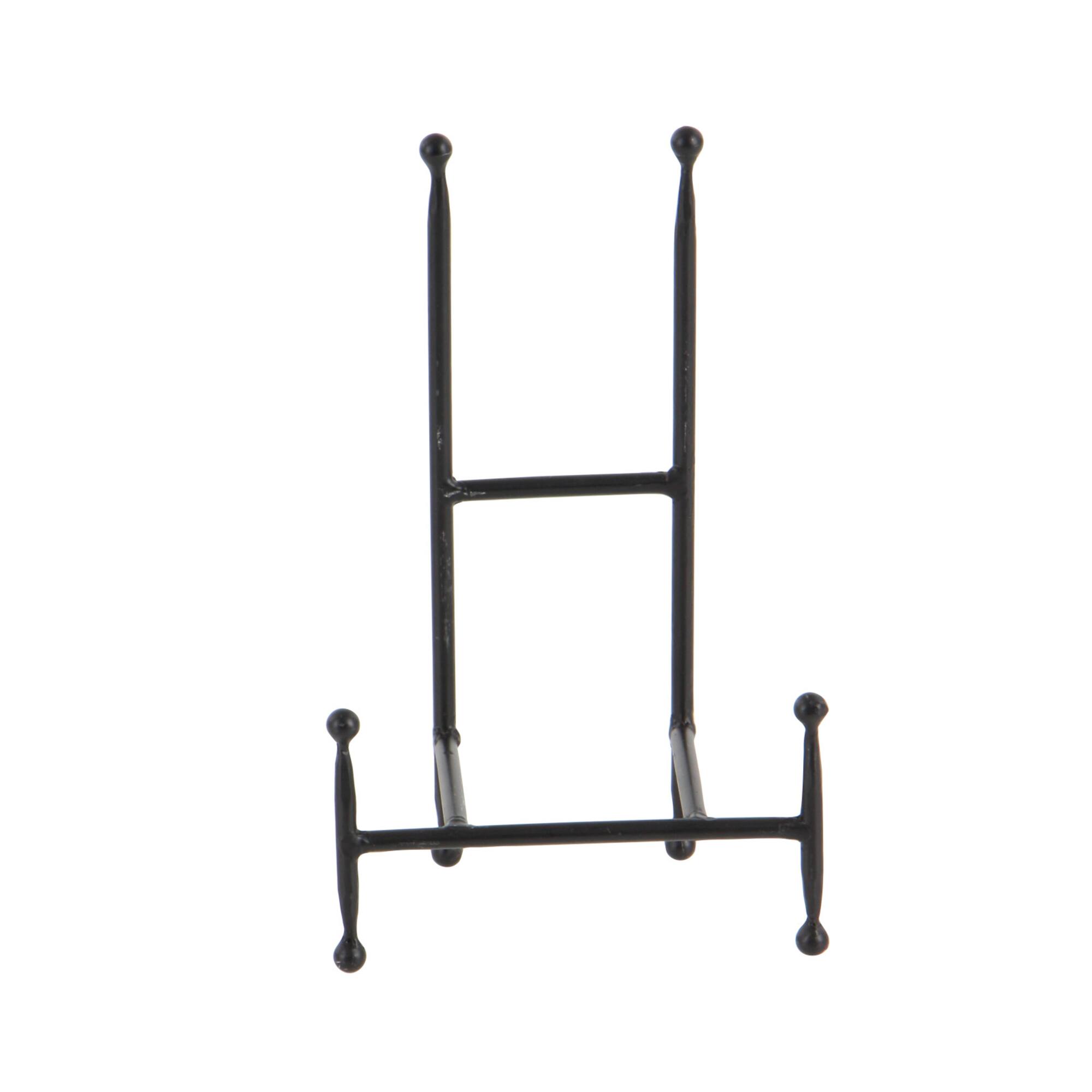 Black Metal Modern Easel Set